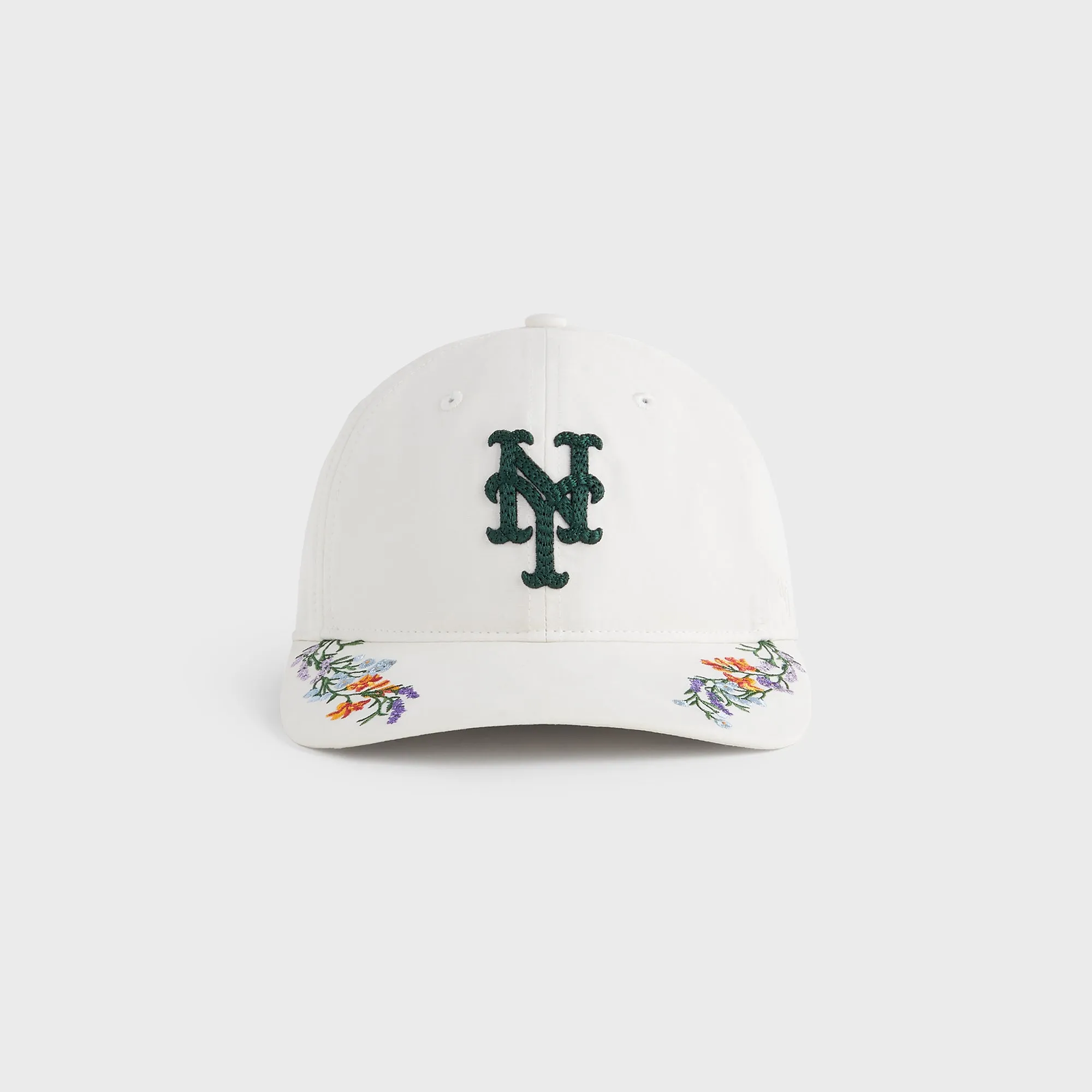 Kith & '47 for the New York Mets Cupro Linen Franchise LS Cap - Sandrift sold by Kith