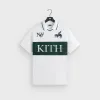 Kith Pique Short Sleeve Tap In Soccer Polo - White sold by Kith