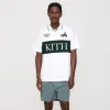 Kith Pique Short Sleeve Tap In Soccer Polo - White sold by Kith