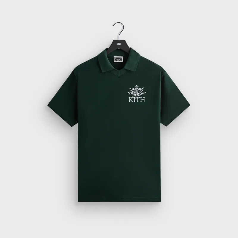 Kith Pique Short Sleeve Tap In Polo - Stadium sold by Kith