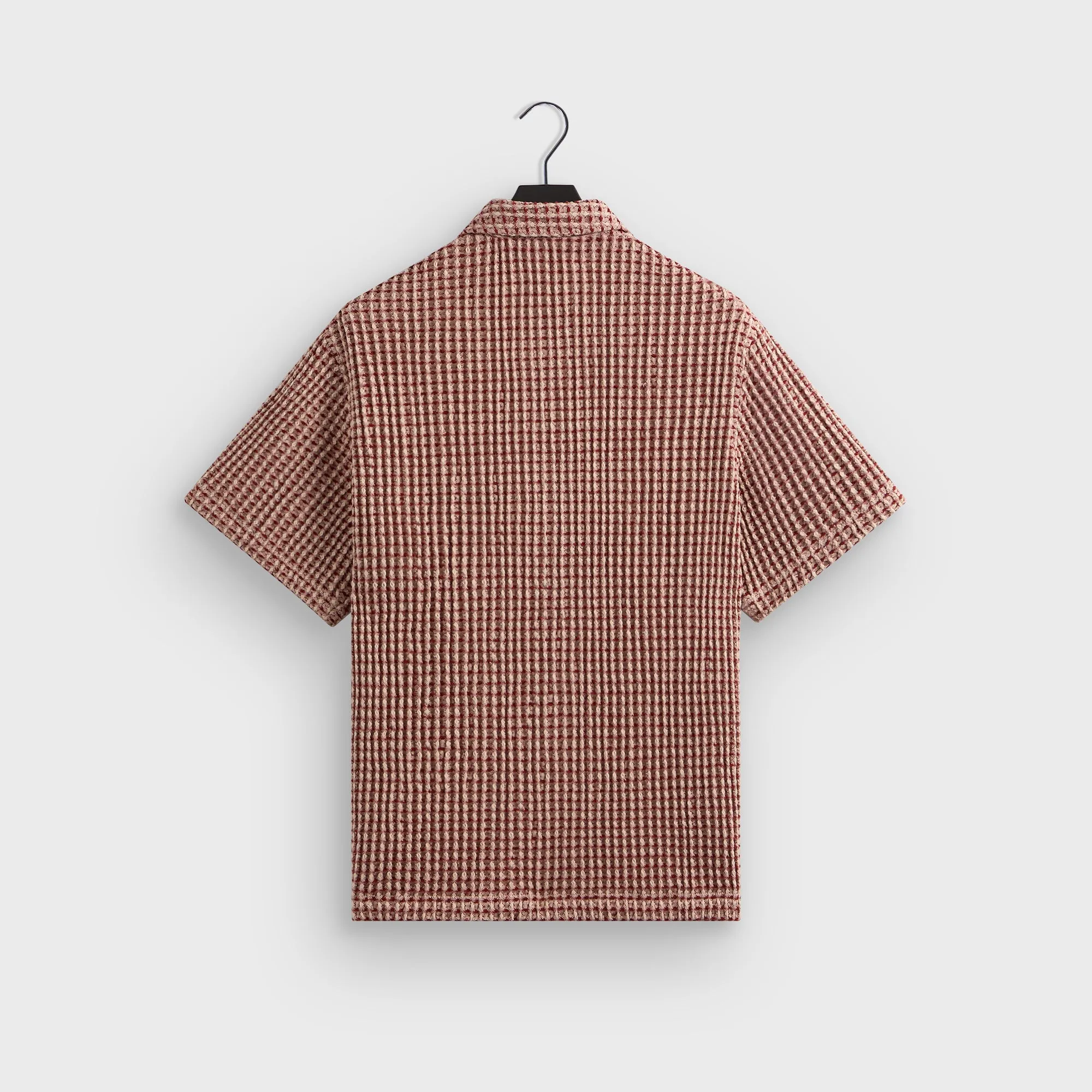 Kith Geometric Diamond Short Sleeve Boxy Collared Overshirt - Bitters sold by Kith product image thumbnail 2