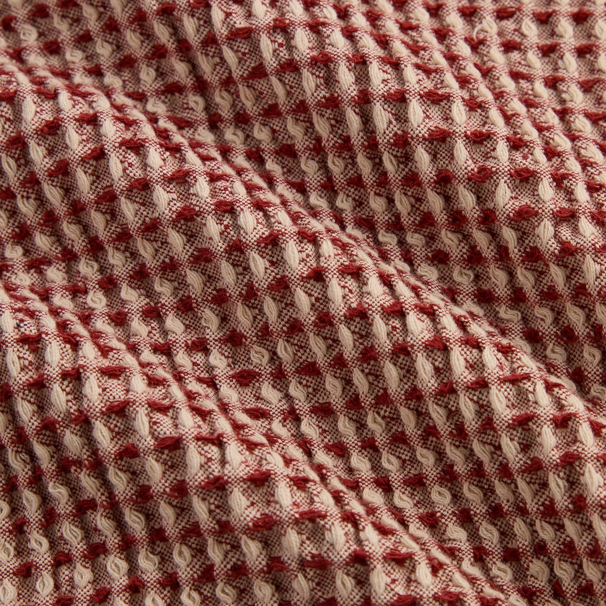 Kith Geometric Diamond Short Sleeve Boxy Collared Overshirt - Bitters sold by Kith product image thumbnail 4