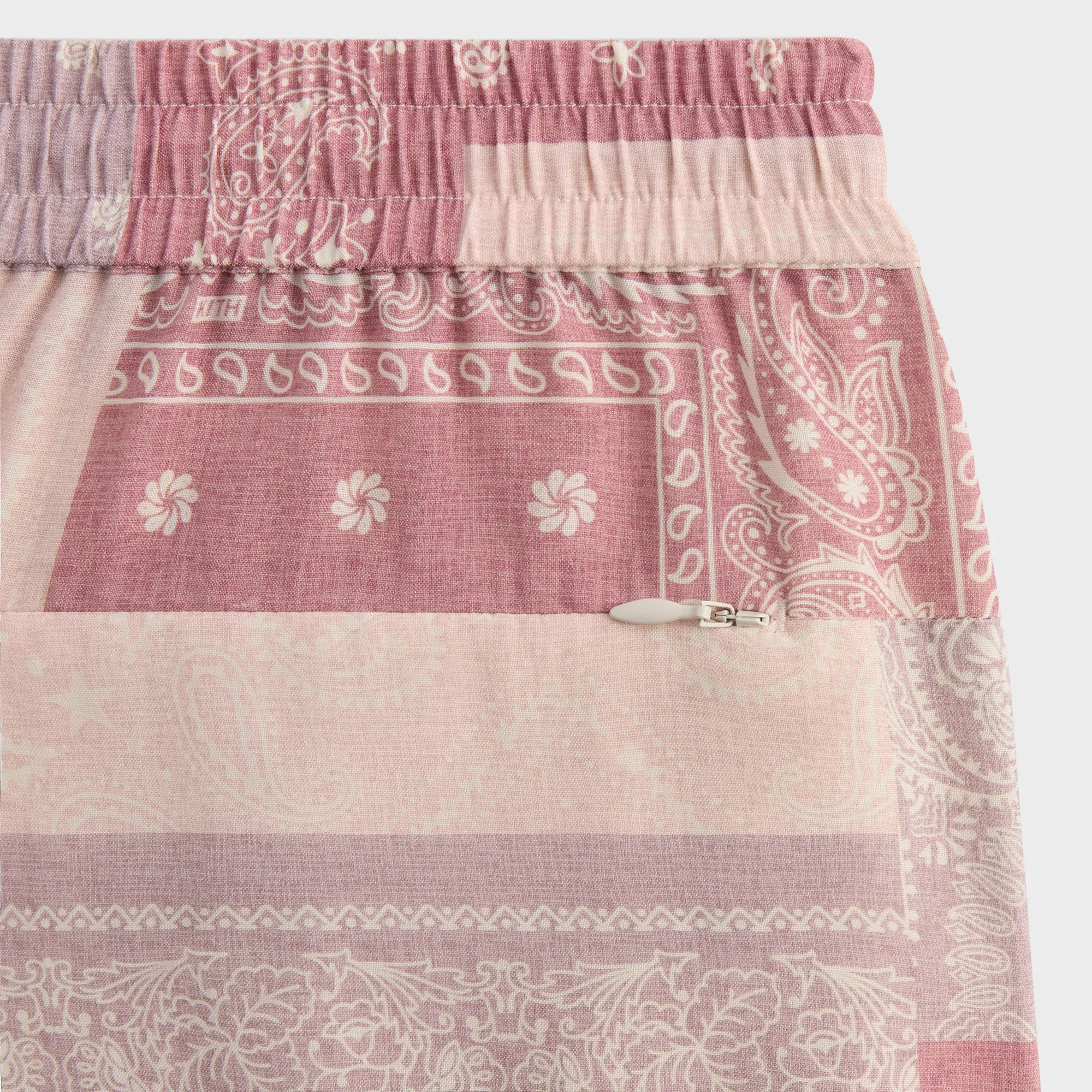 Kith Silk Lyocell Bandana Cedar Short - Pink Opal sold by Kith product image thumbnail 4