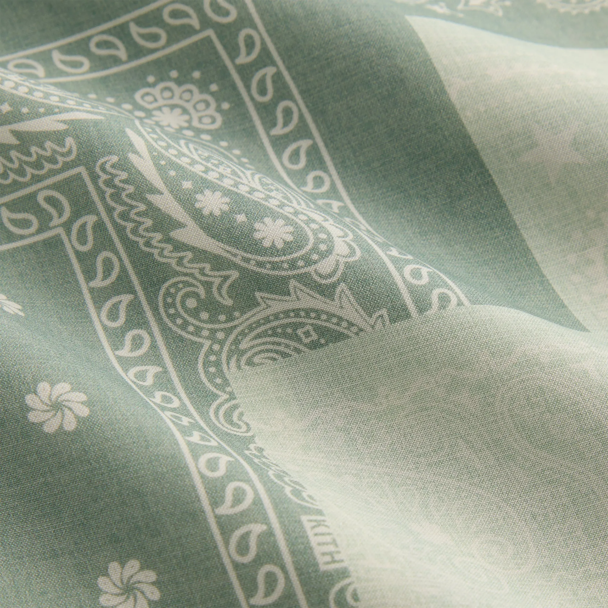 Kith Silk Lyocell Bandana Reade Shirt - Realm sold by Kith product image thumbnail 5