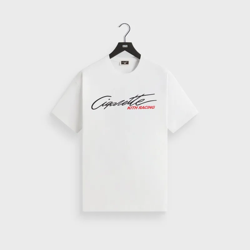Kith for Cigarette Racing Vintage Tee - White sold by Kith
