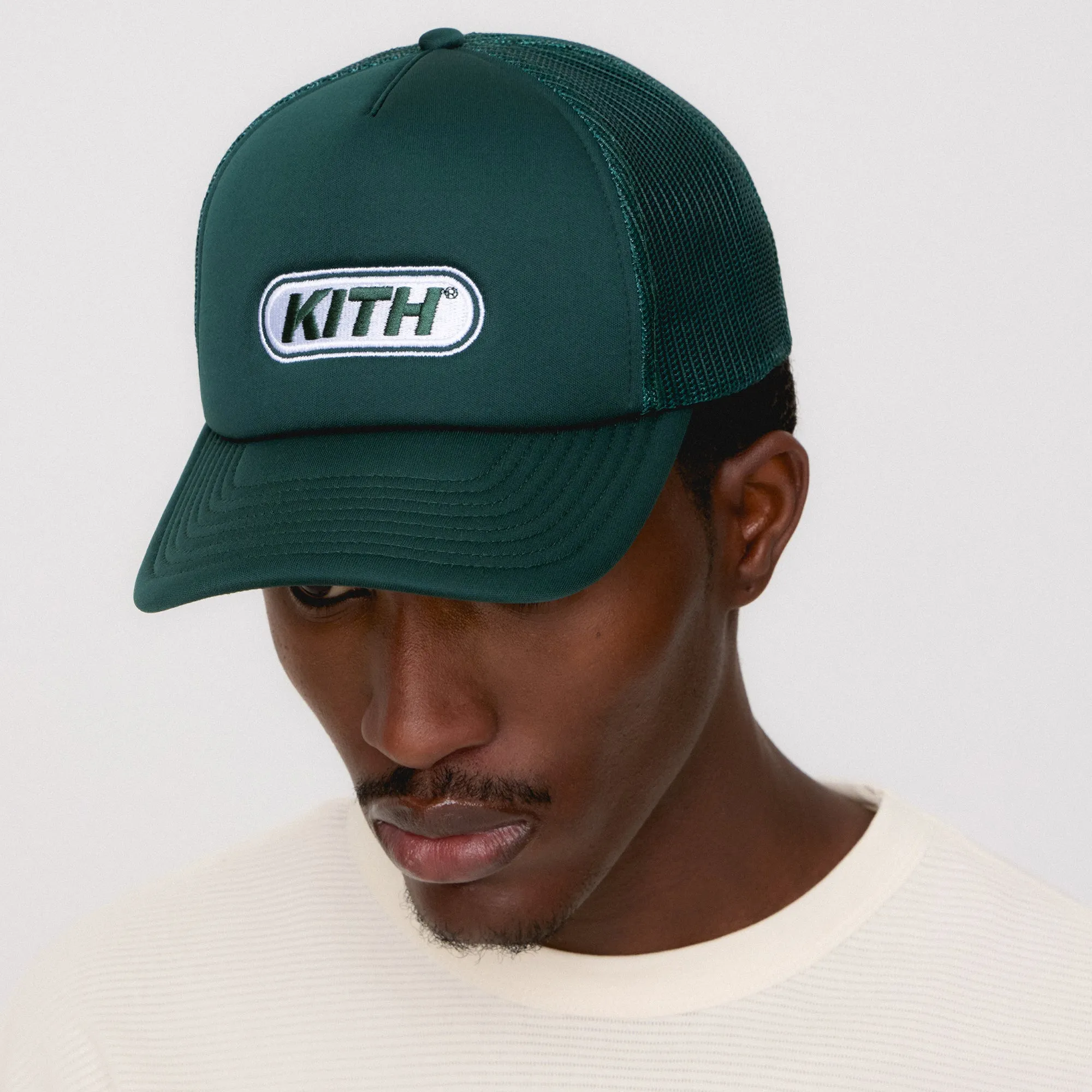 Kith Poly Foam Fast Logo Patch Nolan Trucker Hat - Stadium sold by Kith product image thumbnail 2