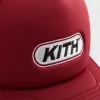 Kith Poly Foam Fast Logo Patch Nolan Trucker Hat - Allure sold by Kith