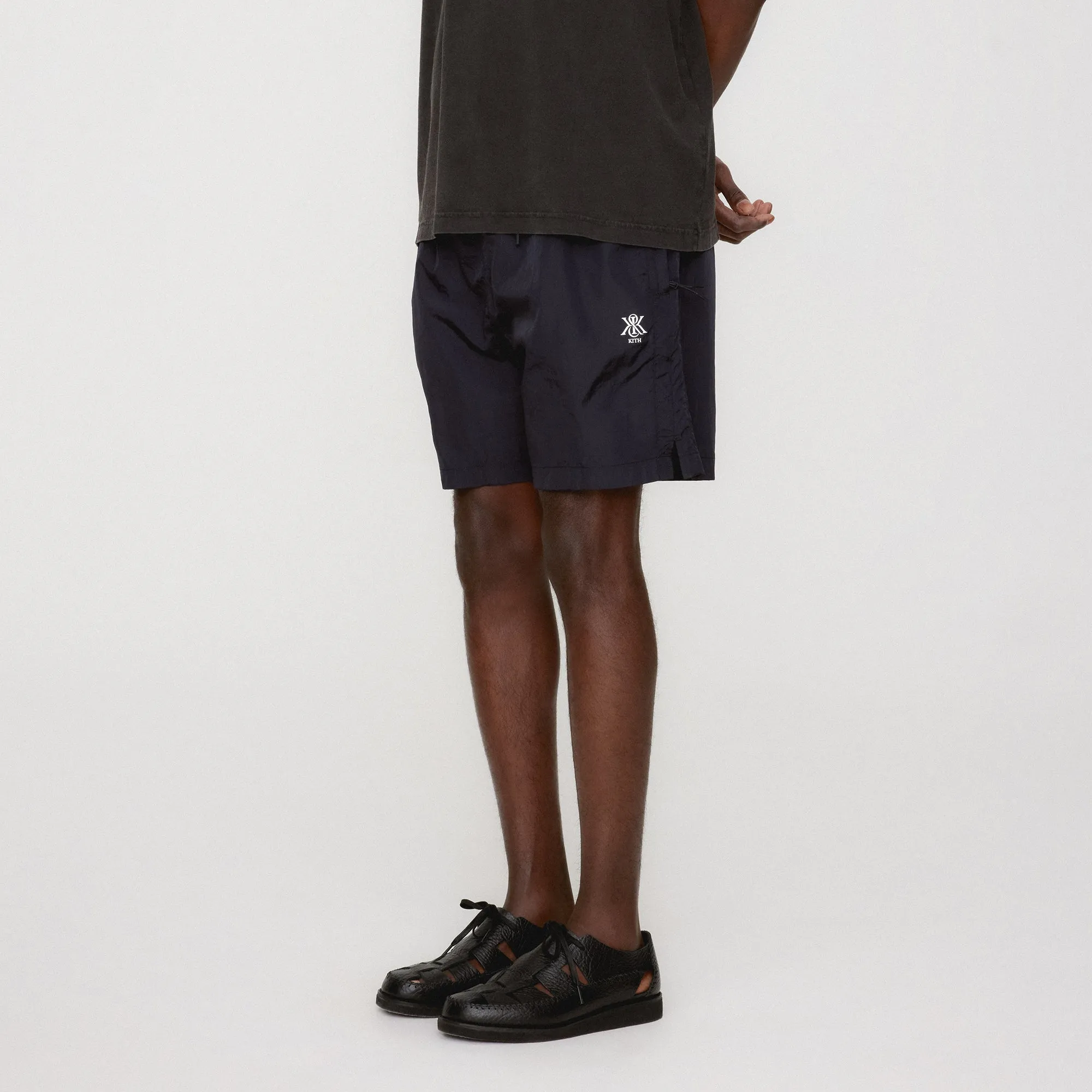 Kith Garment Washed Nylon Active Swim Short - Ink sold by Kith product image thumbnail 2