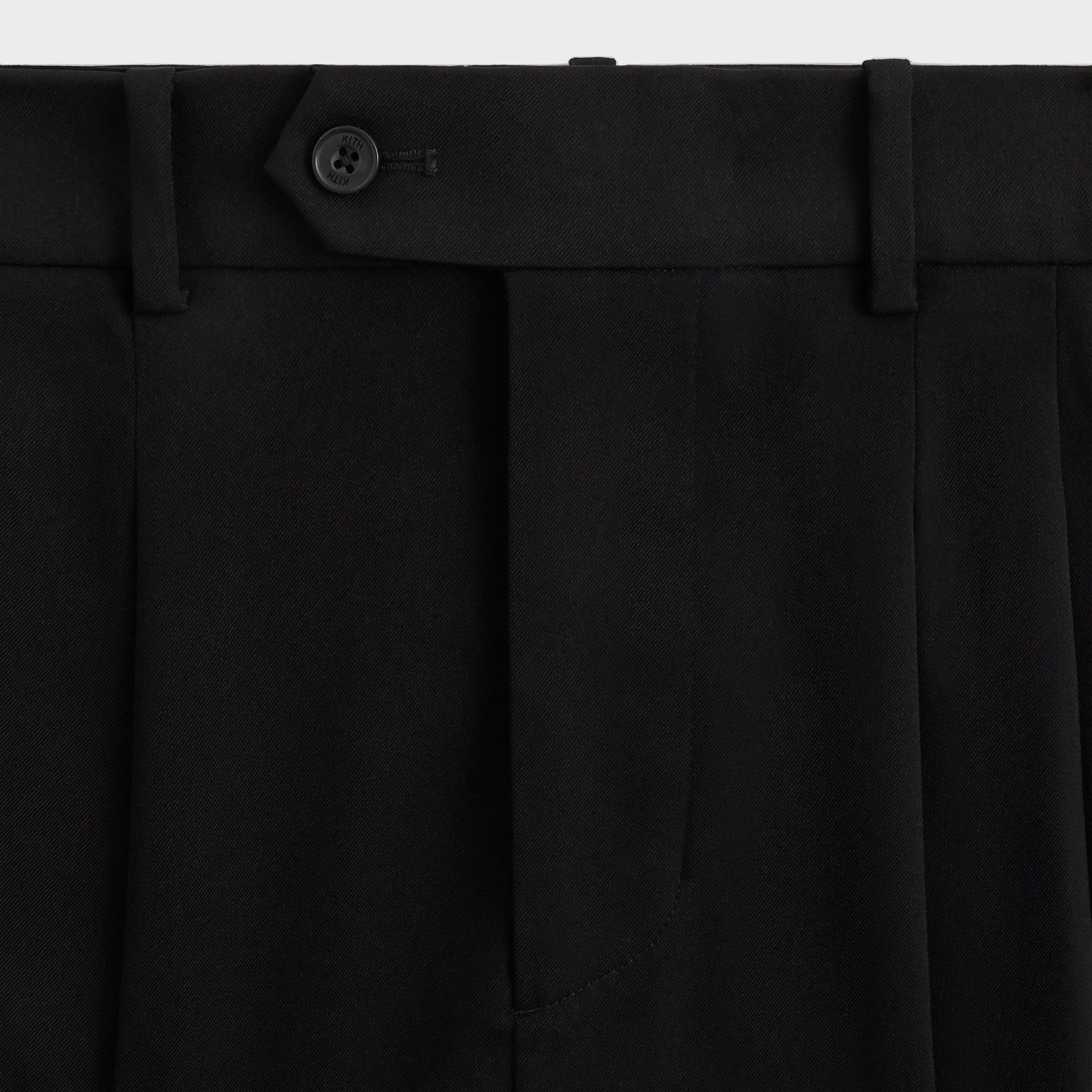 &Kin Kylan Pleated Trouser - Black sold by Kith product image thumbnail 4