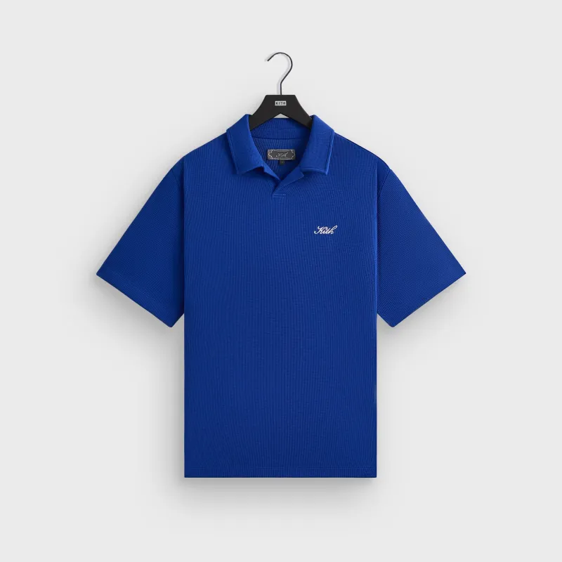 トップス Kith Crystal Wash Interlock Graham Polo Kith Crystal Wash Interlock Graham Polo - Mystery