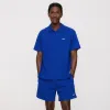 Kith Micro Waffle Drew Polo - Cyclone sold by Kith