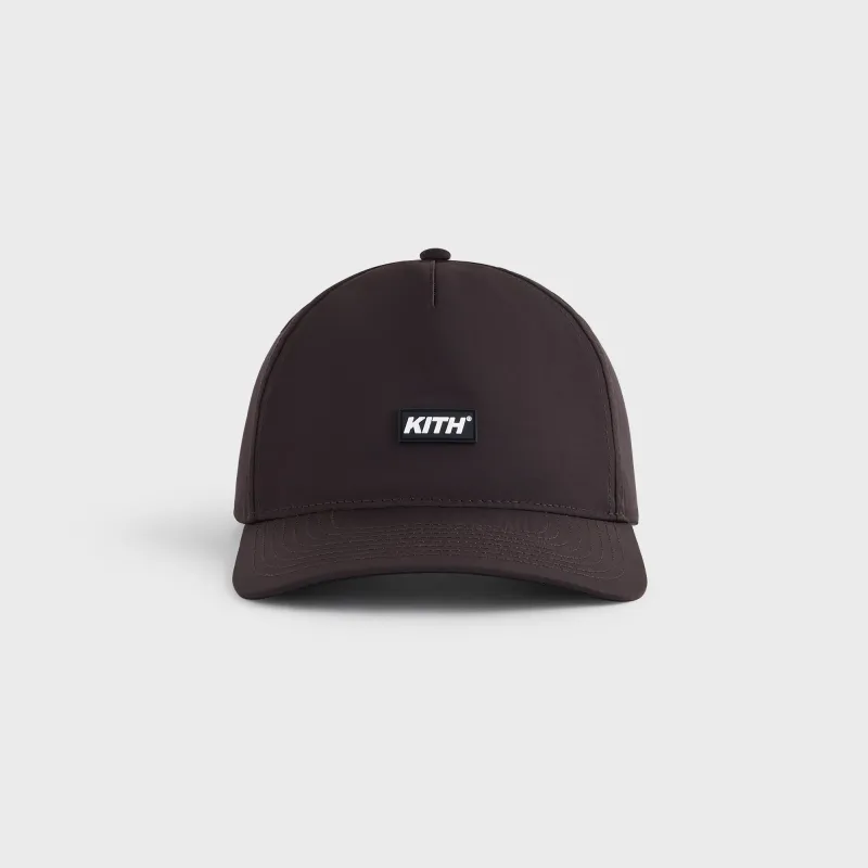 Kith Wrinkle Nylon Bay Low Pinch Crown - Kindling sold by Kith