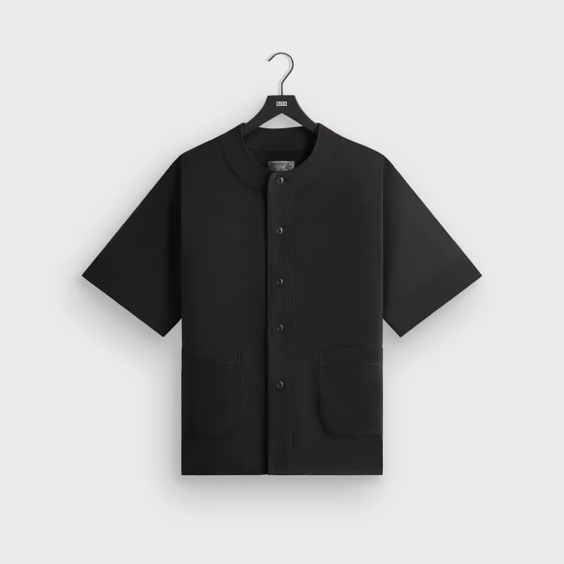 Kith Willis Baseball Shirt - Black sold by Kith