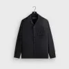 Kith Adonis Camp Collar Shirt - Black sold by Kith