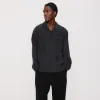 Kith Adonis Camp Collar Shirt - Black sold by Kith