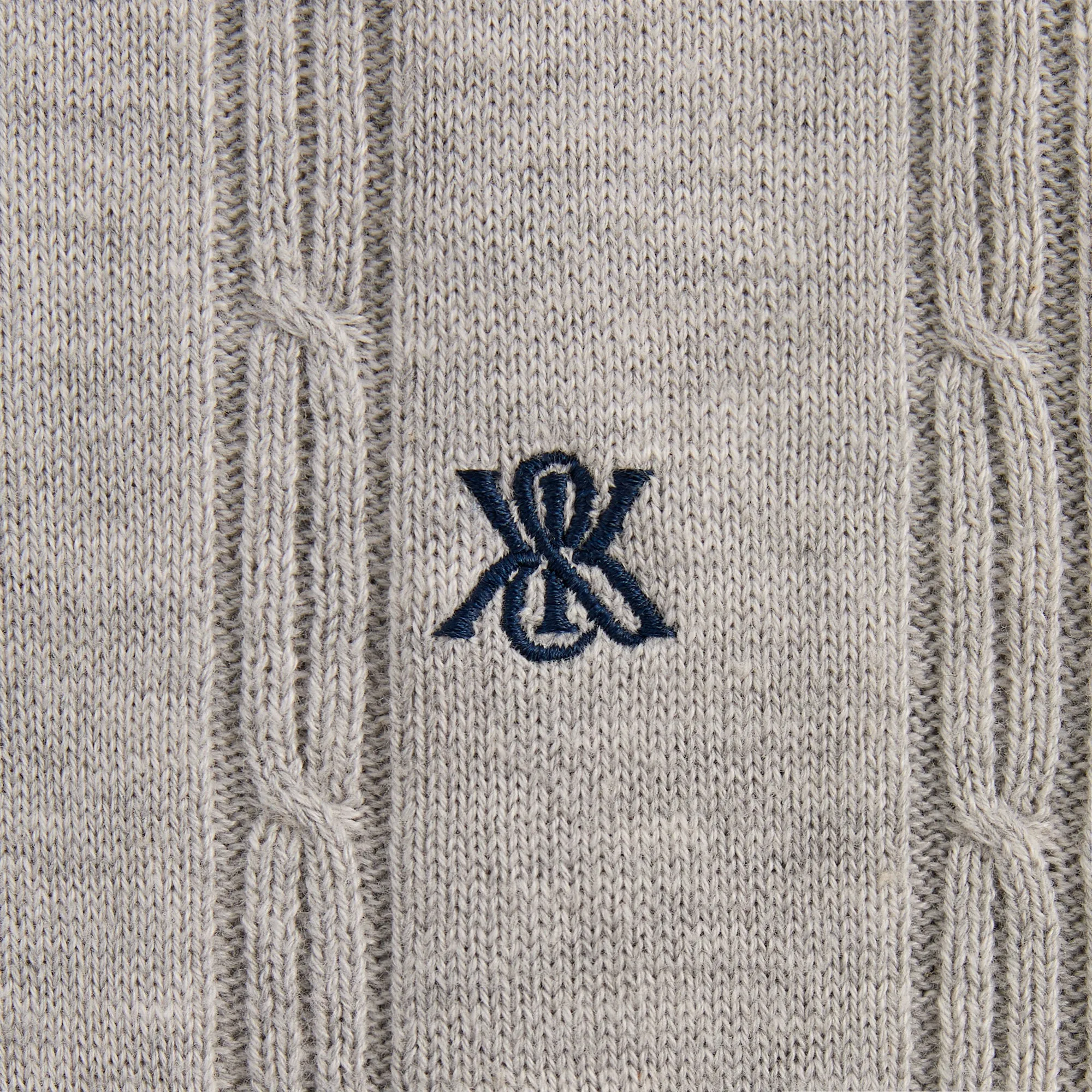 Kith Tilden Polo - Light Heather Grey sold by Kith product image thumbnail 4
