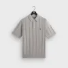 Kith Tilden Polo - Light Heather Grey sold by Kith