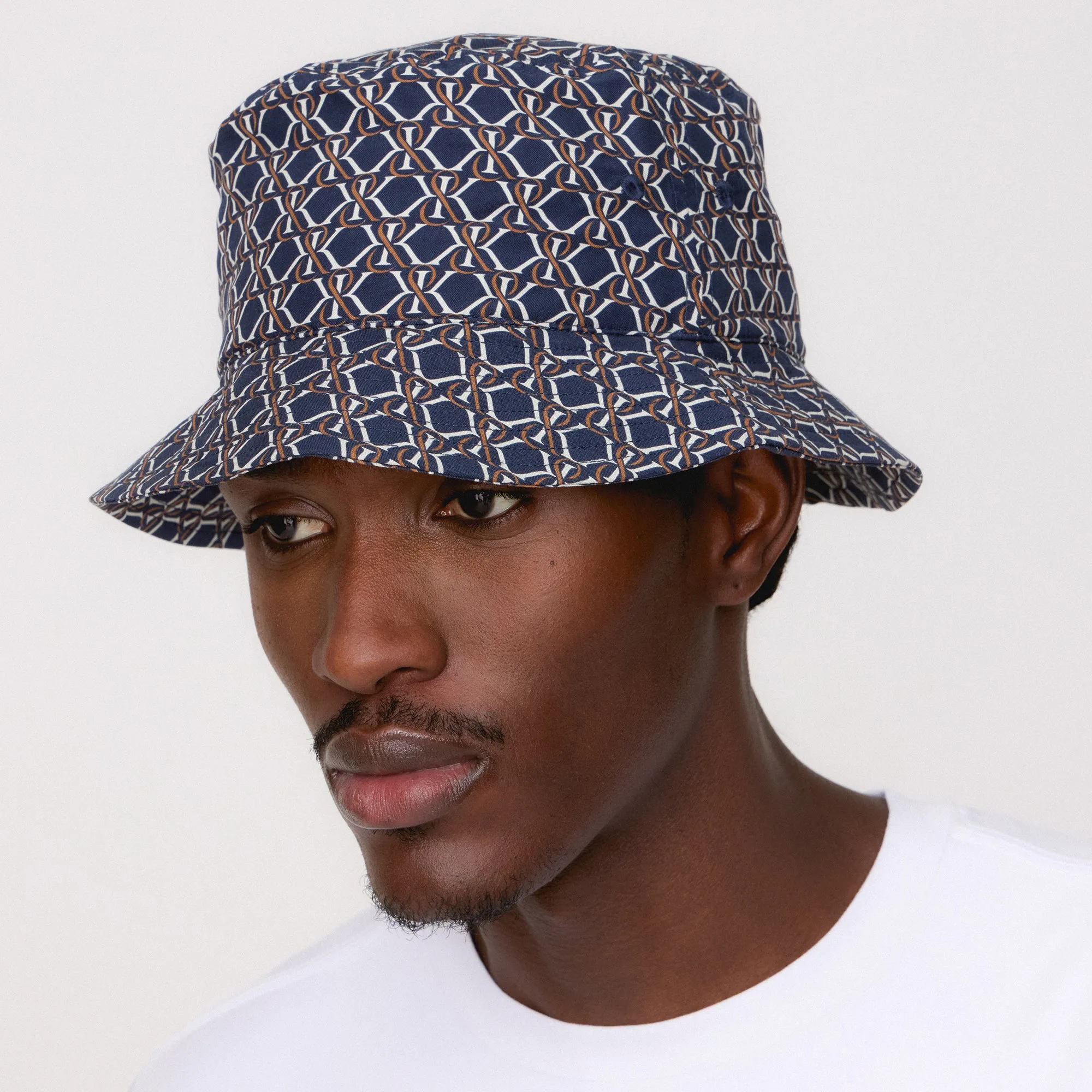Kith Monogram Crest Dawson Bucket Hat - Nocturnal sold by Kith product image thumbnail 2