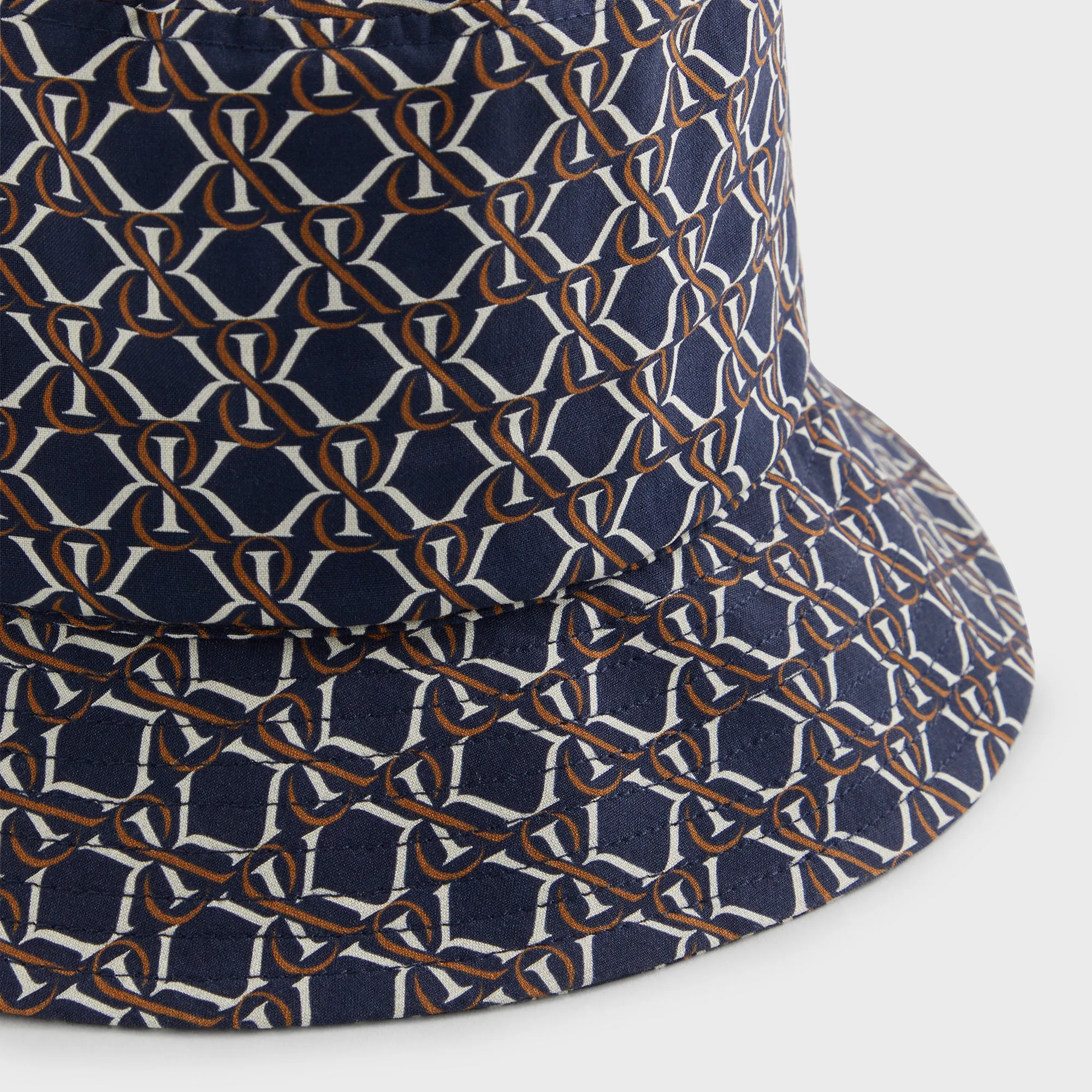 Kith Monogram Crest Dawson Bucket Hat - Nocturnal sold by Kith product image thumbnail 4