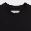 &Kin Pima Jersey Short Sleeve Heathrow Tee - Black sold by Kith