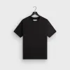 &Kin Pima Jersey Short Sleeve Heathrow Tee - Black sold by Kith