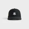 Kith Greenwich Two-Button Twill Classic Cap - Black sold by Kith