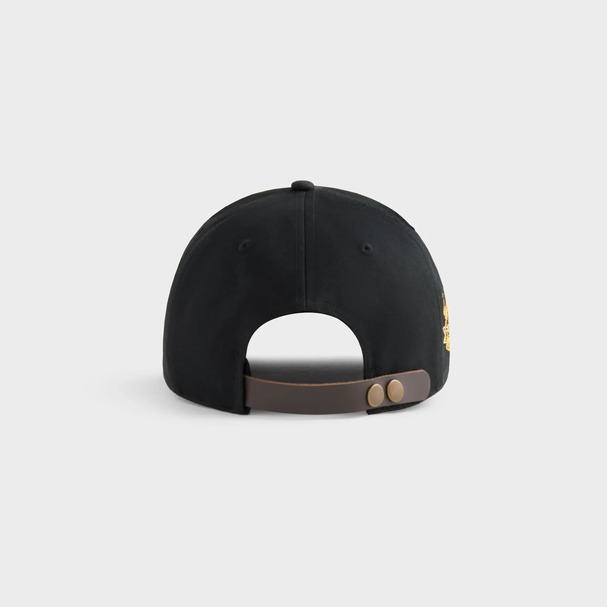 Kith Greenwich Two-Button Twill Classic Cap - Black sold by Kith product image thumbnail 3