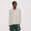 Kith Adonis Camp Collar Shirt - Sandrift sold by Kith