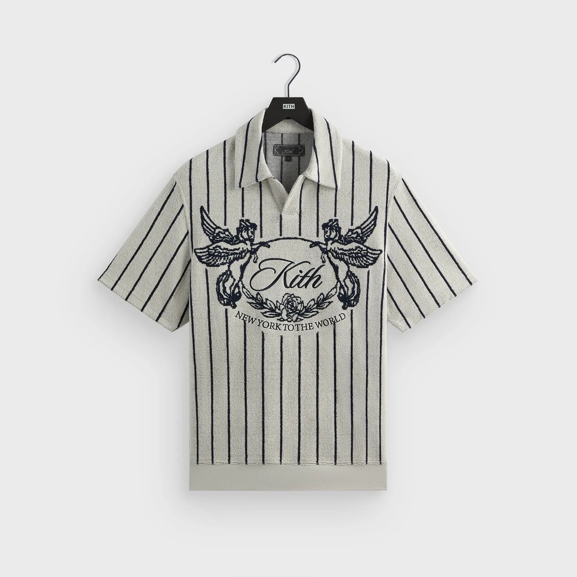 Kith Leo Terry Polo - Sandrift sold by Kith