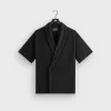 Kith Terry Thompson Crossover Shirt - Black sold by Kith