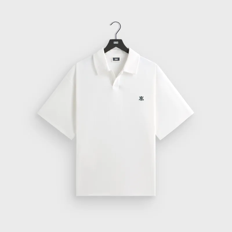 トップス Kith Crystal Wash Interlock Graham Polo Kith Crystal Wash Interlock Graham Polo - Mystery