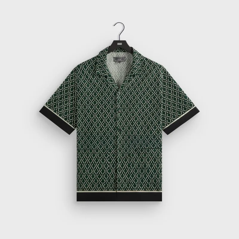 Kith Monogram Crest Reade Shirt - Stadium sold by Kith