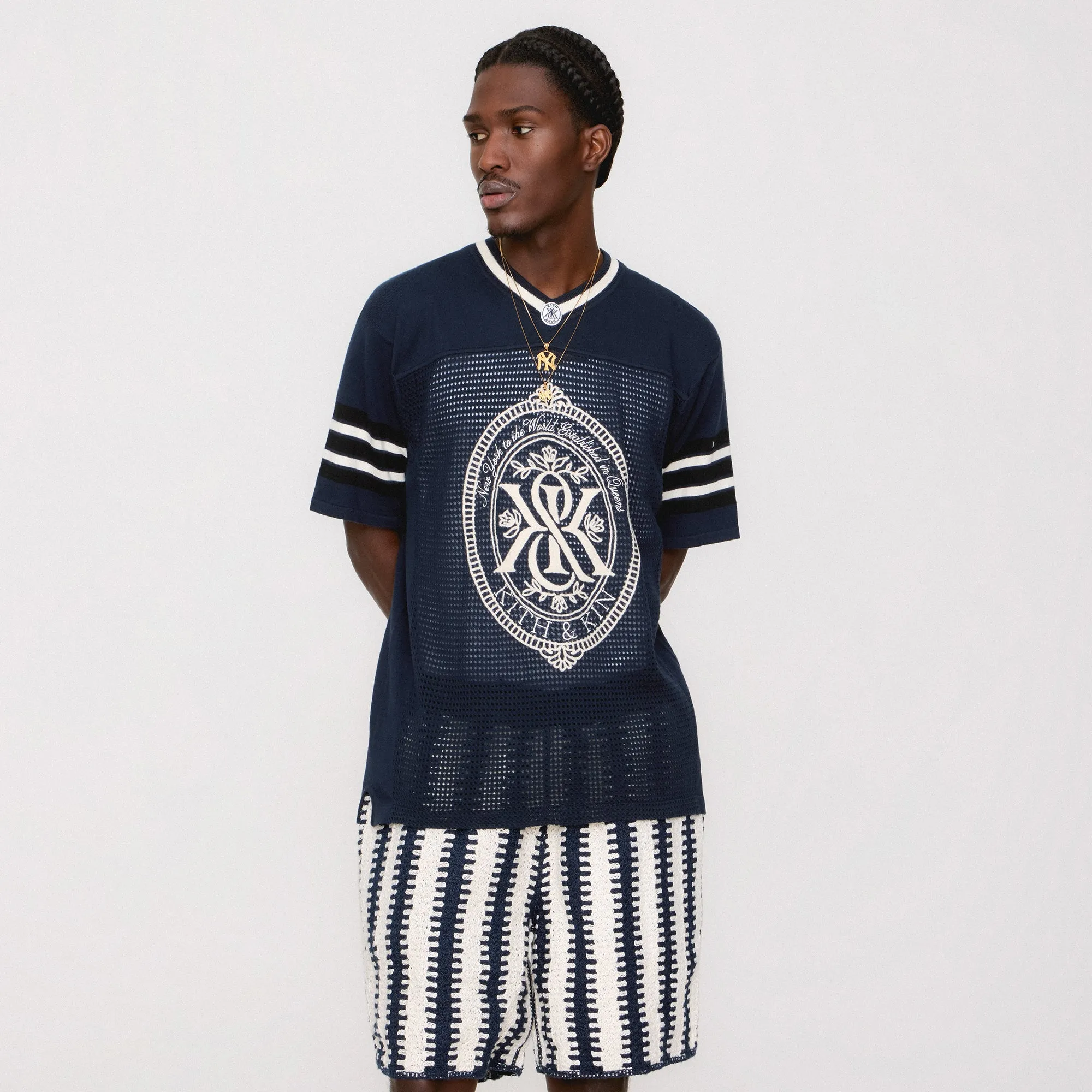 Kith Julian Knit Jersey - Nocturnal sold by Kith product image thumbnail 2