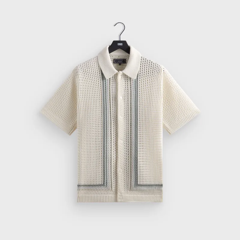 Kith Thompson Crochet Buttondown - Waffle sold by Kith