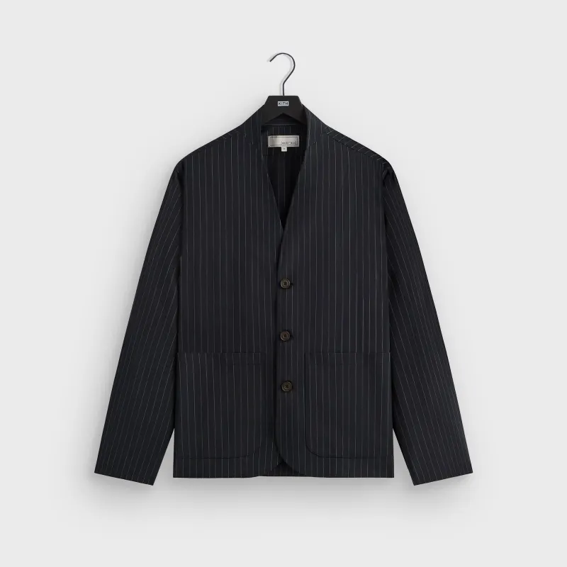 &Kin Tropical Wool Zac Blazer - Admiral sold by Kith