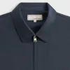 &Kin Tropical Wool Davenport Shirt - Admiral sold by Kith