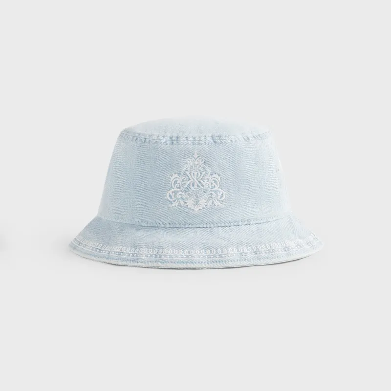Kさん　KITH SS21 FLORAL BUCKET HAT KITH Unisex Floral Multi Seersucker Bucket Hat KH5719 One