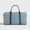 Kith Monogram Suede Duffle Bag - Mist sold by Kith