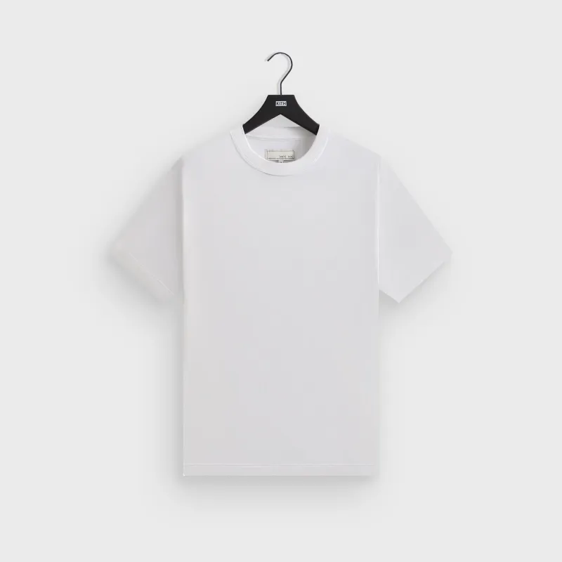 &Kin Pima Jersey Alex Boxy Tee - White sold by Kith
