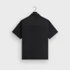 &Kin Silk Habotai Beckham Buttondown - Black sold by Kith