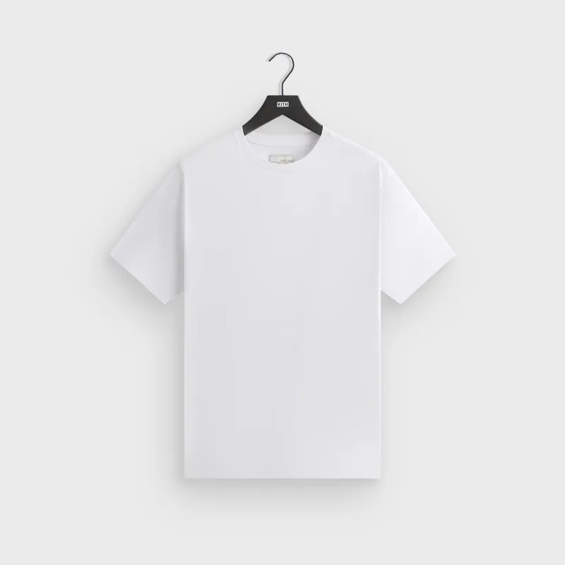 &Kin Short Sleeve Darin Tee - White sold by Kith