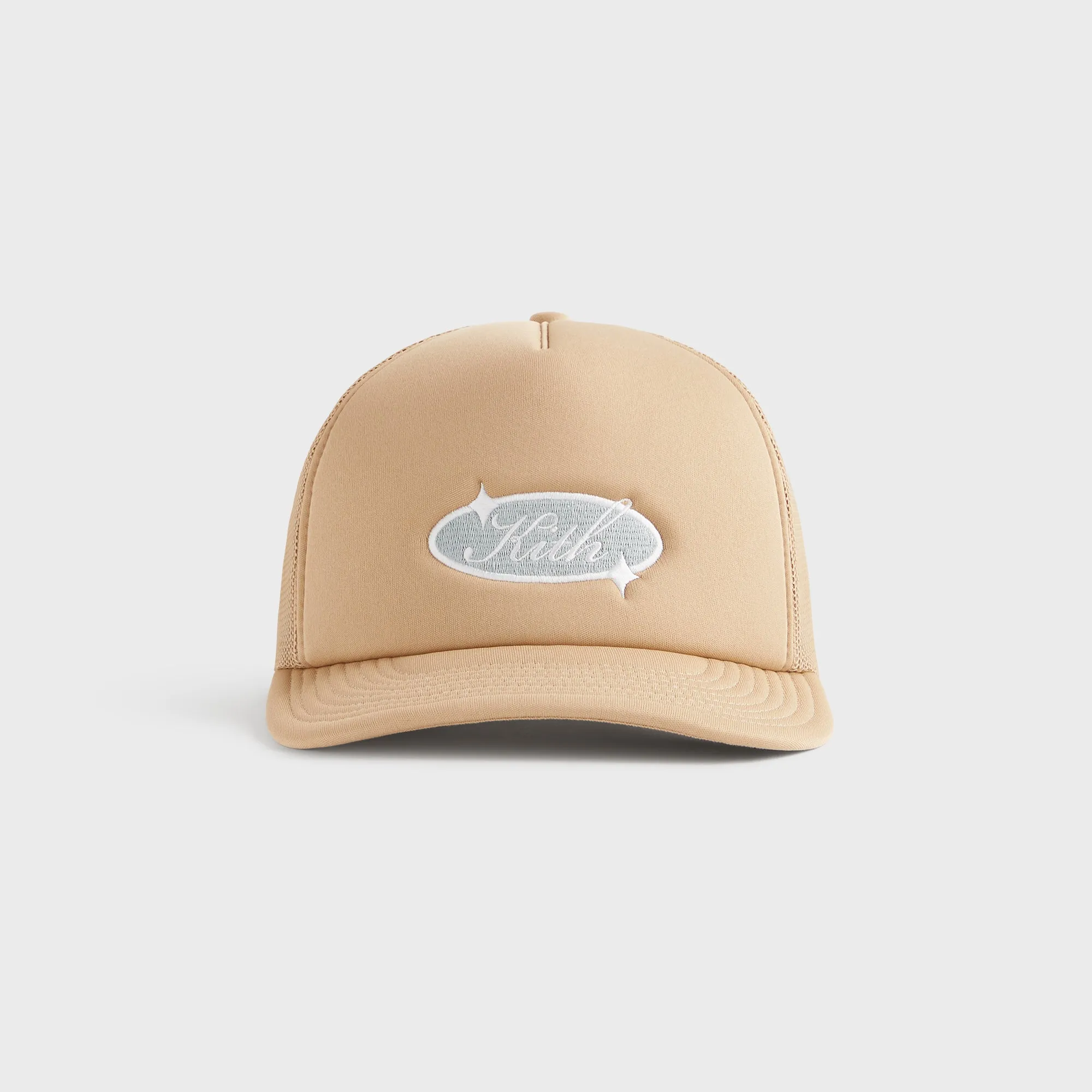 Kith Freeway Logo Poly Foam Nolan Trucker Hat - Canvas sold by Kith
