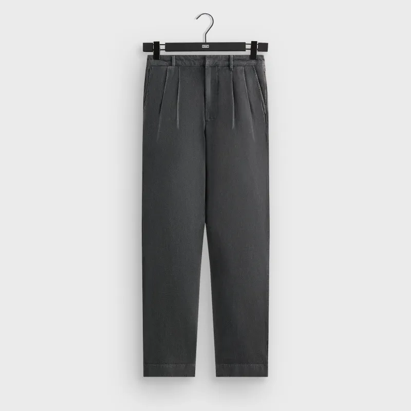 Kith Soft Woven Ari Trouser - Carbon sold by Kith