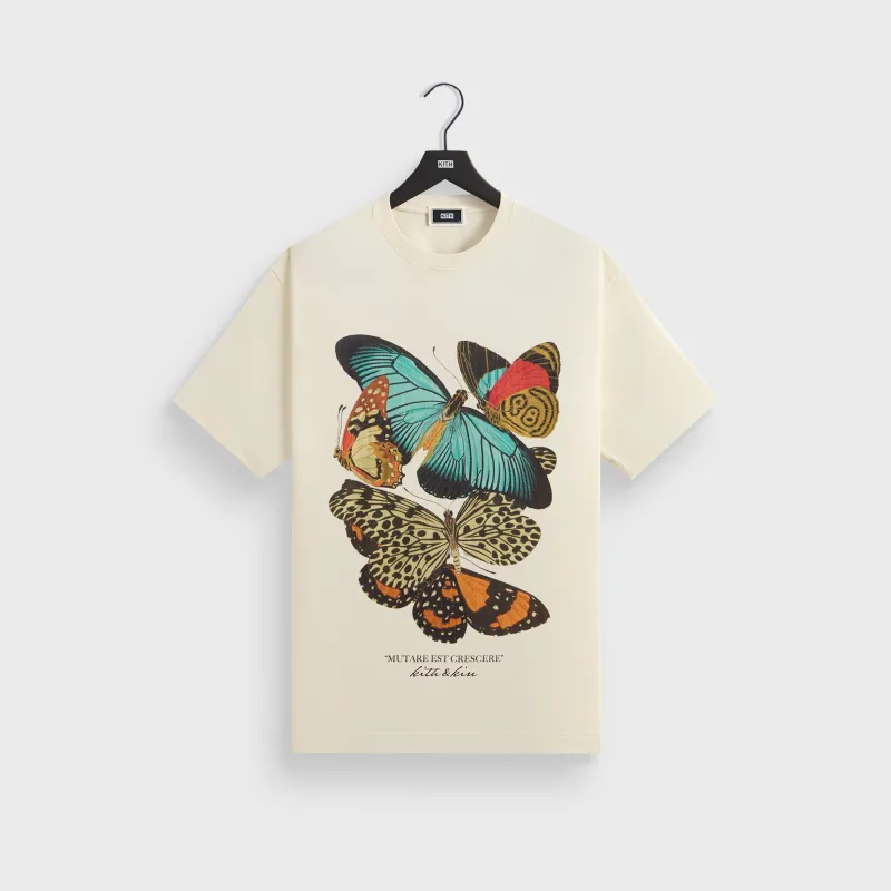 Kith Butterfly Vintage Tee - Sandrift sold by Kith