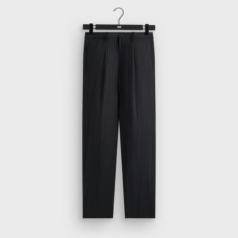 &Kin Tropical Wool Han Trouser - Admiral sold by Kith