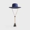 Kith Raffia Traveler’s Hat - Nocturnal sold by Kith