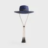 Kith Raffia Traveler’s Hat - Nocturnal sold by Kith