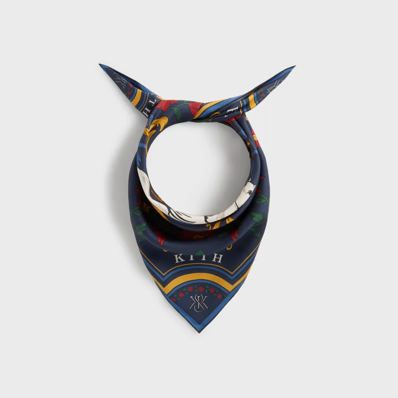 Kith Baroque Pegasus Bandana - Nocturnal sold by Kith