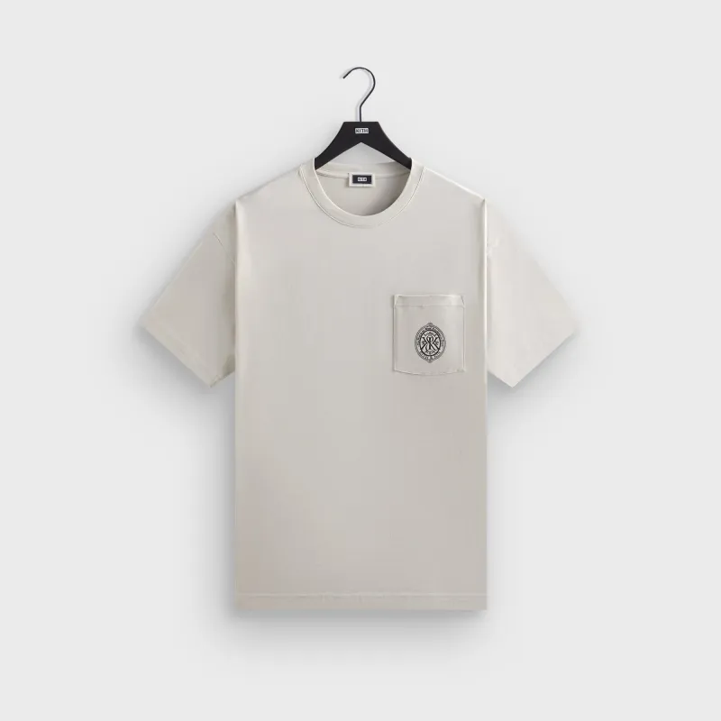 Kith Queens Crest Tee - Chalk sold by Kith