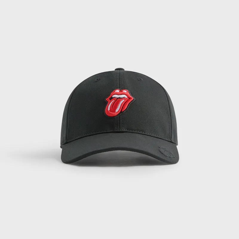 Kith for Rolling Stones Aaron Classic Cap - Black sold by Kith